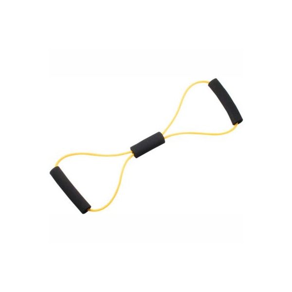 Fabrication Enterprises CanDo BowTie Tubing Exerciser, Yellow, 22" 1344733 - main